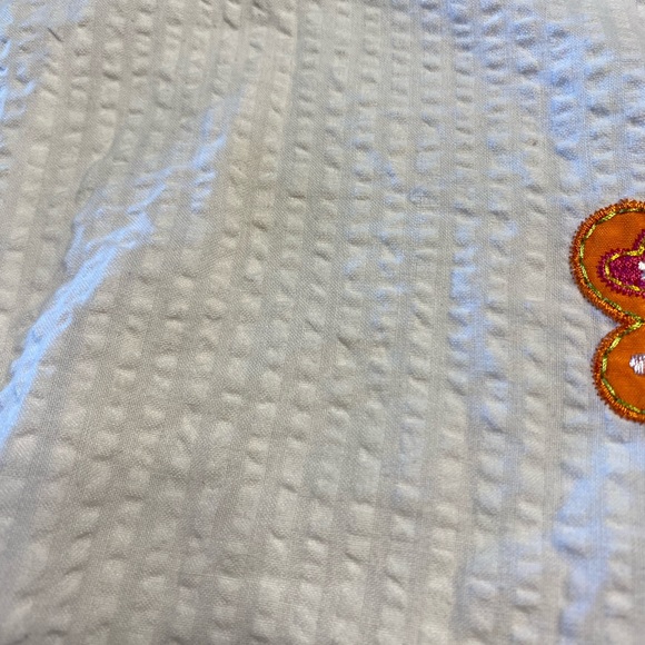 Youngland Baby girls white cotton sundress.  Size 24 months. With butterflies - Picture 4 of 11